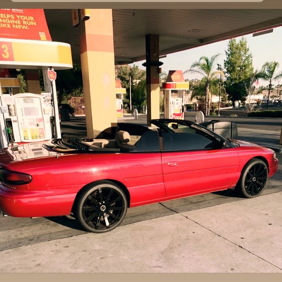 1998 Chrysler Sebring Convertible.